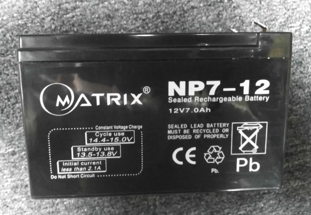 vrla battery 12v7 with long span life smf sealed lead acid 12volt battery