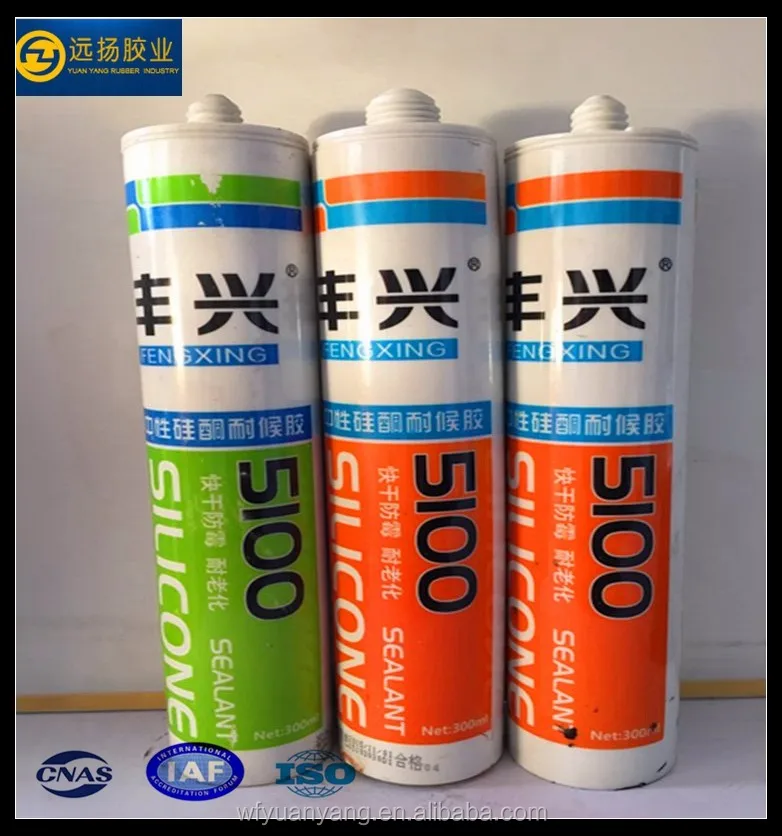 Нейтральный вылечить водонепроницаемый силиконовый герметик окна уплотнения