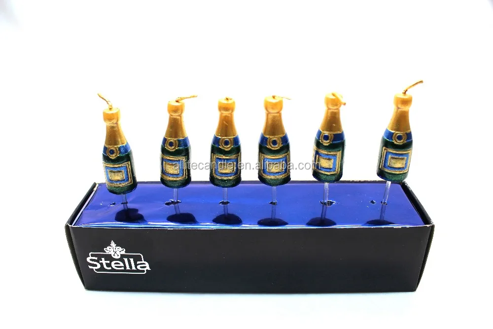 Sell cakes product color flame birthday candles and festival color flame party candle birthday