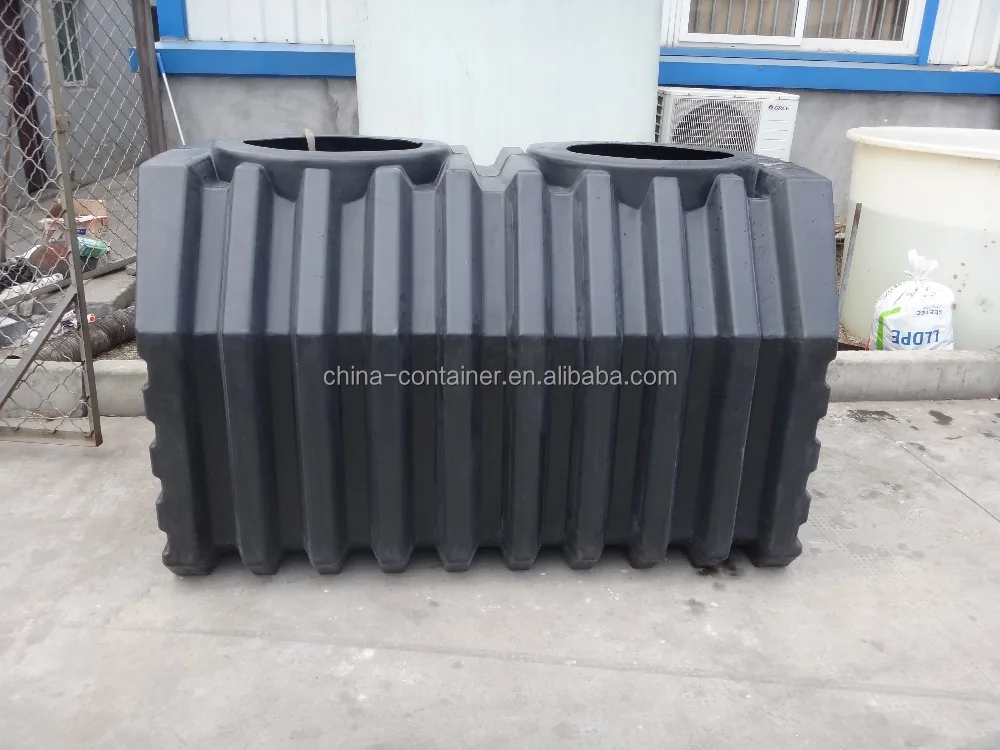 
Rotational molding septic tank for waste water treatment 