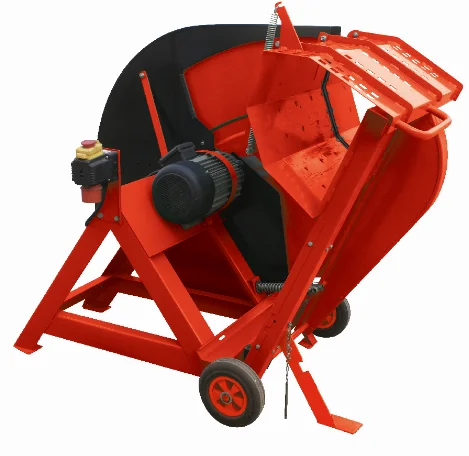 Log cutting saw with motor