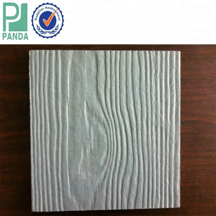 Exterior Fire Rating Fiber Cement Siding Board Yellow Manufacturers