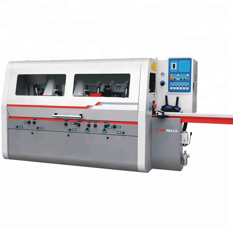 VH-M618 Professional Heavy Duty Woodworking 50mm Spindle Full Automatic Four Side Planer Moulder