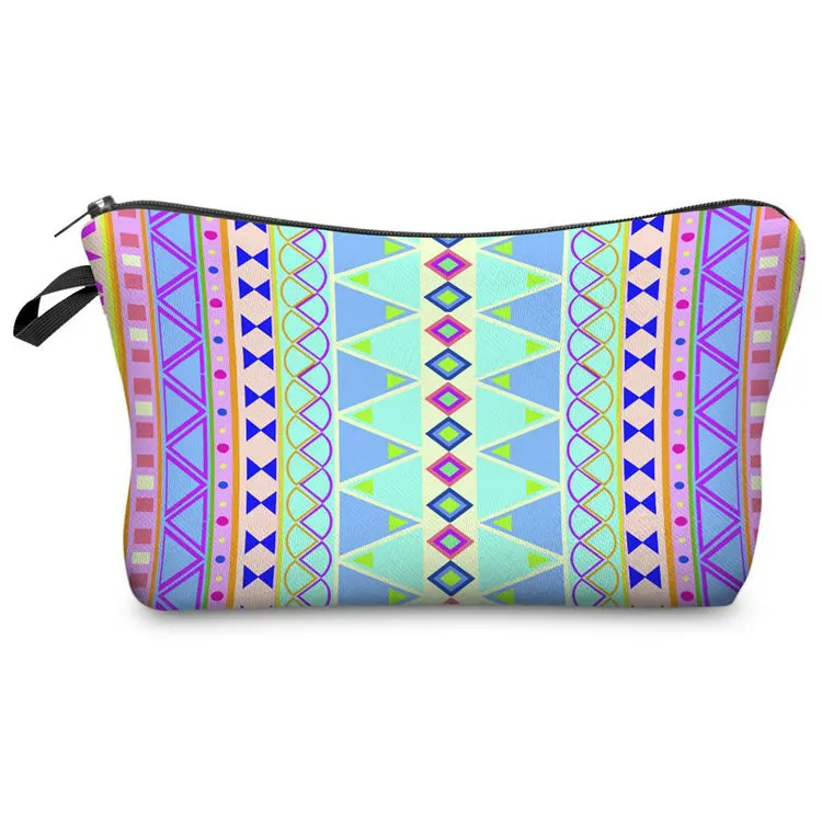 LYMECH 3D print set cosmetic rose gold bag portable toiletry make up makeup pouch box case pack wholesale