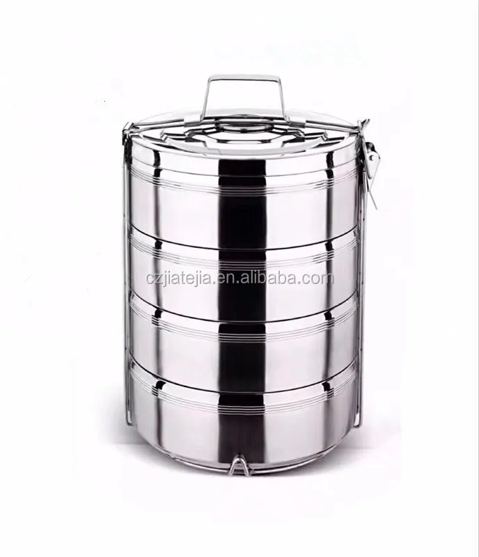 
Wholesale stainless steel huge capacity thermal tiffin lunch food container box 