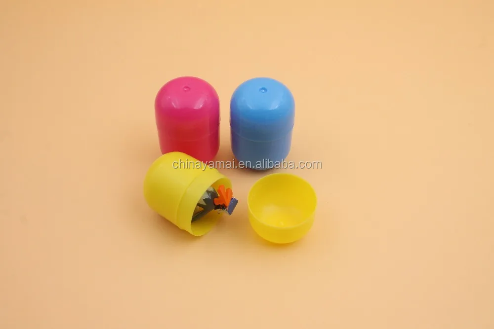 Eco-friendly Plastic Egg Capsule for toy Vending machine
