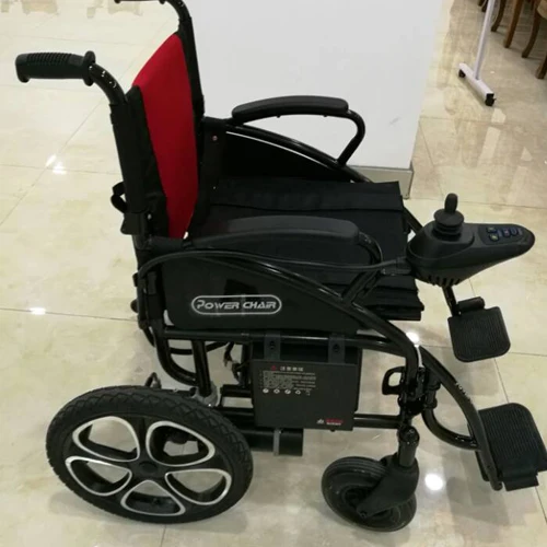 Shanghai maikong controller 360 joystick Handicapped safety comfortable power wheelchair for disable people