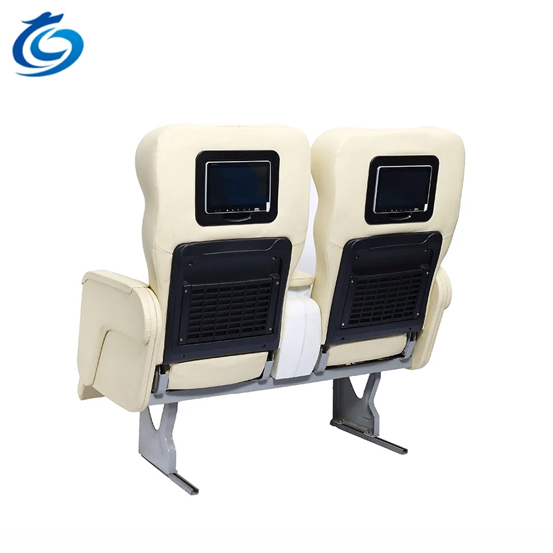 
JiuLong VIP Business Seat 2+1 Leather Large Thick Auto bus business coach vip seat 