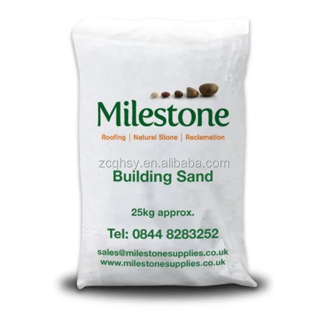 В Китае новый завод переработанный песок, цемент пластиковая упаковка Девы полипропиленовые тканые сумка для 25 кг 50 кг 100 кг