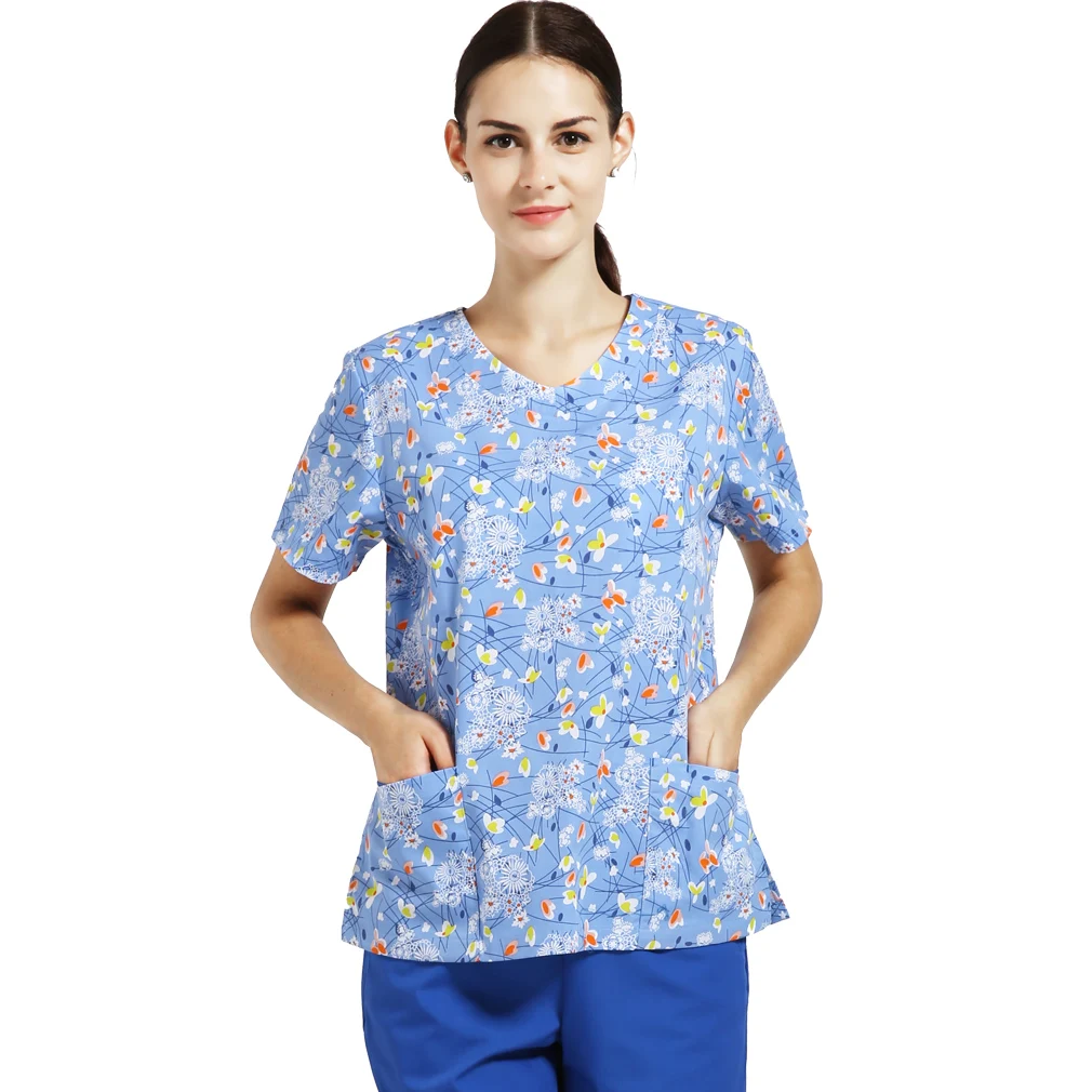 Uniformes medicos China uniformes medicos establece nuevo estilo mujer azul uniforme de enfermera