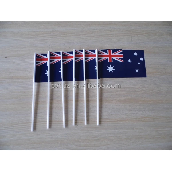 Custom Logo Paper Hand Flag