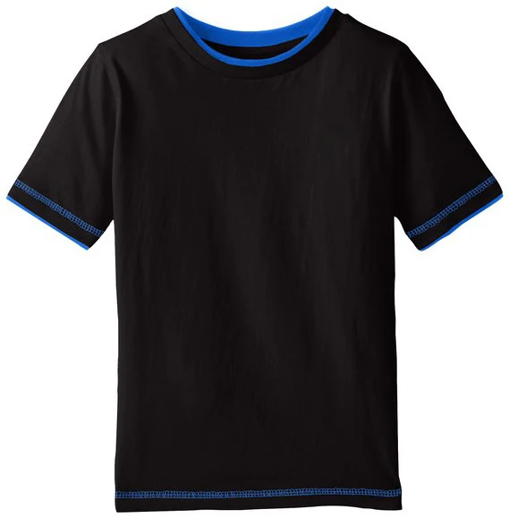 blank tshirt no label white t-shirt fabric custom printer multicolor two-tone low MOQ t shirts