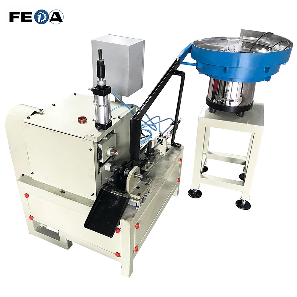 FEDA FD-XY2 automatic ball joint bolts making machine nut screw making machine bottle cap screw rolling machine