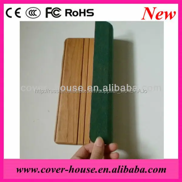 Высокое качество древесины чехол для iPad Air iPad 5 смарт-чехол гравировка логотип служит