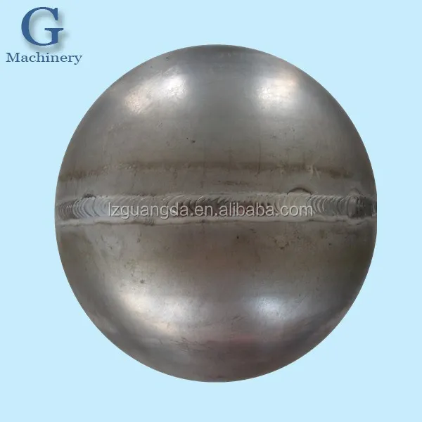 
hollow sheet metal sphere and hemisphere 