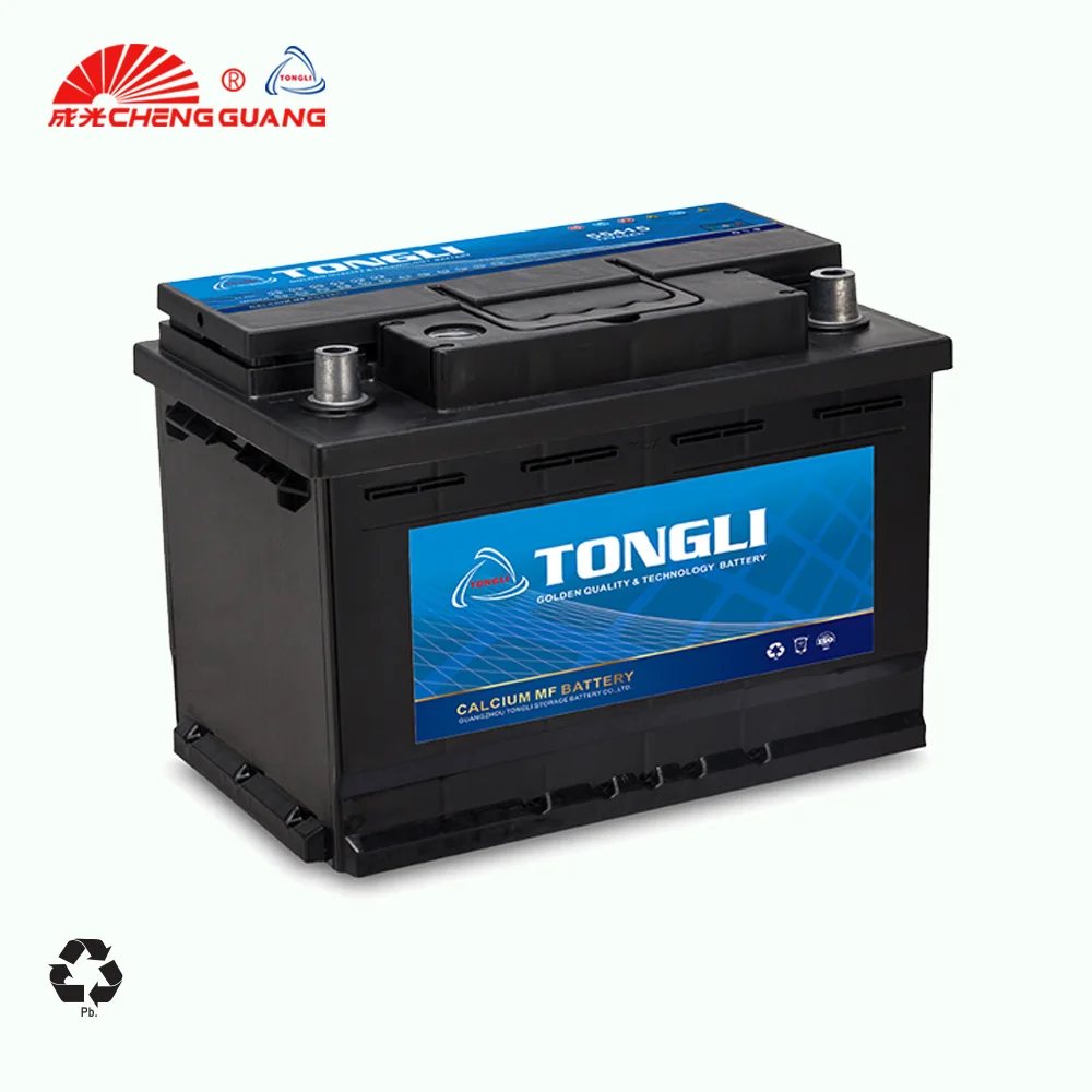 
Nigeria popular brand AGM 12v 62ah High CCA car start stop battery 