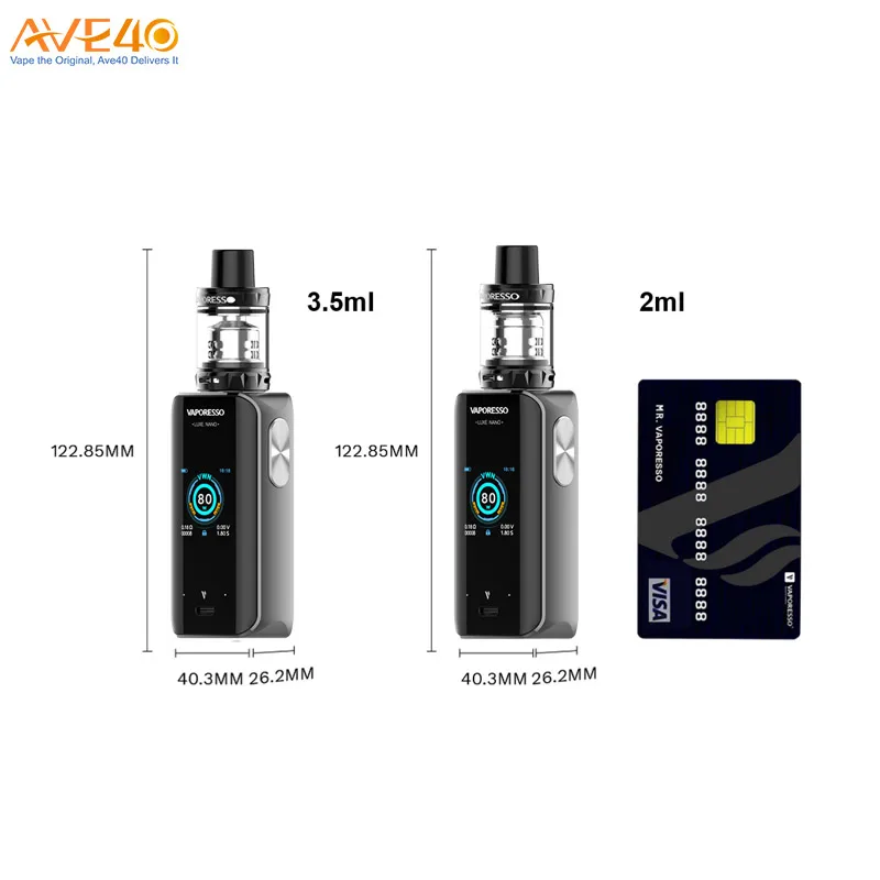 80W Vape Kit LUXE Nano Kit by Vaporesso
