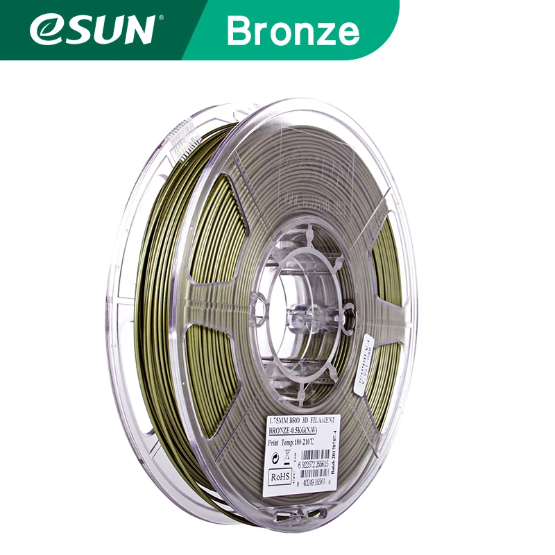 eSUN  bronze 1.75mm Bronze filament for 3D printer 1kg  pla for 3d printer