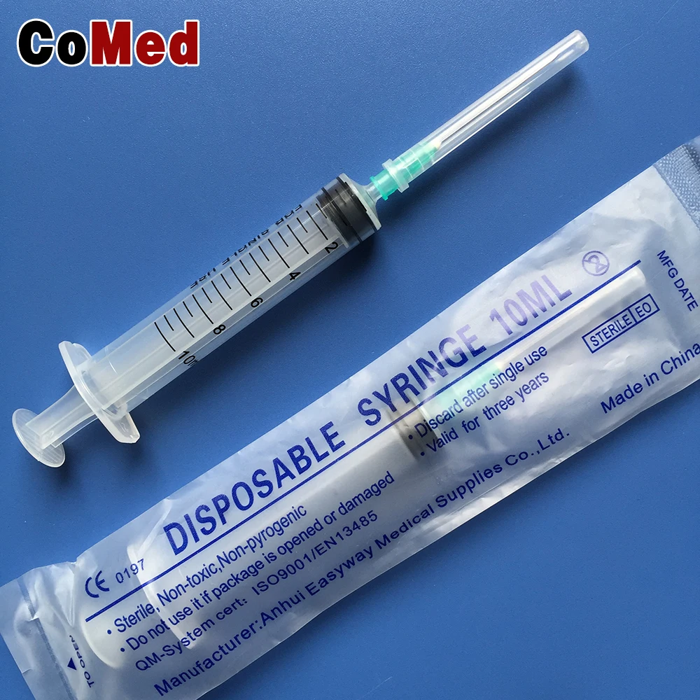 Eo sterile 10ml plastic disposable syringe manufacture