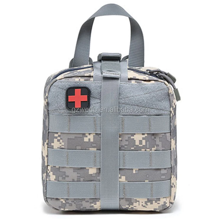 1000D Tactical Molle EMT Medical Utility First Aid IFAK Pouch, Large Rip Away Empty EDC Emergency First Aid Bag