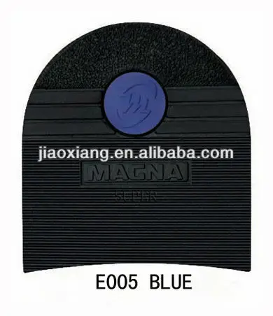 E005 BLUE LOGO Rubber Shoe Repair Material of MAGNA HEEL