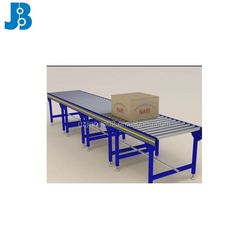 JiaBao customized size pallet roller conveyor line for warehouse
