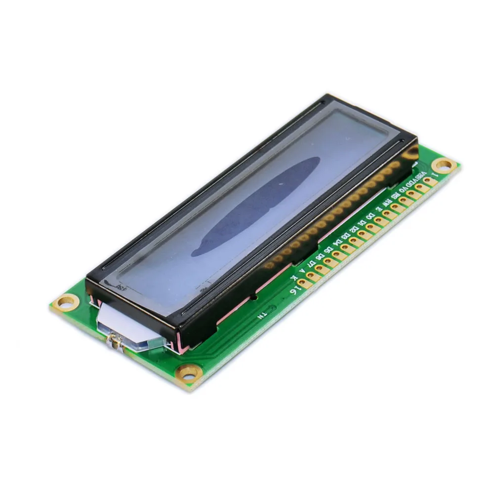 Okystar OEM/ODM синий черный свет HD44780 символ LCD 1602 16x2 дисплей LCM модуль