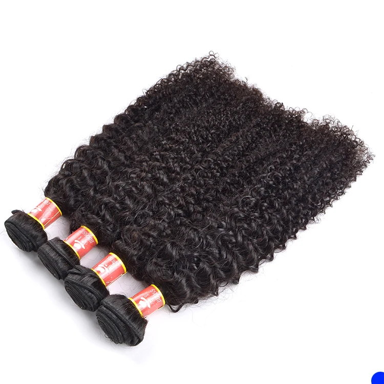 Soft and smooth indian kinky curly remy hair weave,non remy double drawn hair,100 human hair curly hair close