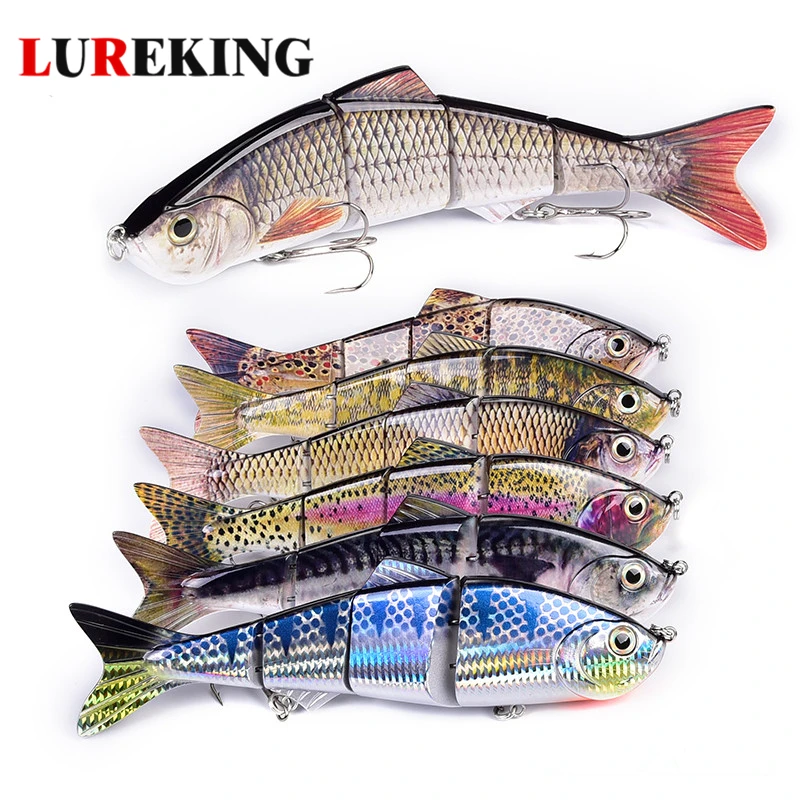 4 Sections Artificial Hard Multi Jointed Fishing Lure 250mm 145g Big Fish Lure Wobbler Musky Saltwater Sectional Fishing Lures