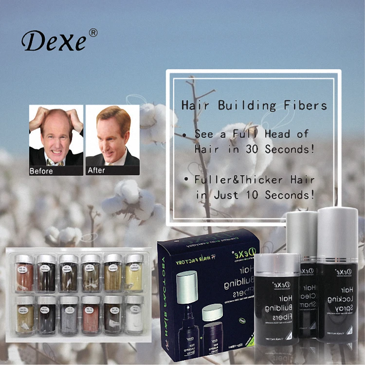 Alibaba Innovative Products Hair Building Fiber Hair Loss Ampoule For Wholesale