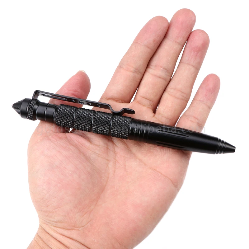 
High hardness tungsten steel tactical pen glass breaker women self defense pen 
