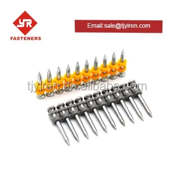 13mm--38mm shank length shooting gas pin nail for construction