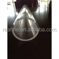 Transparent Colored Big Round New Cast Acrylic Tube , Colored Cast Acrylic Pipe