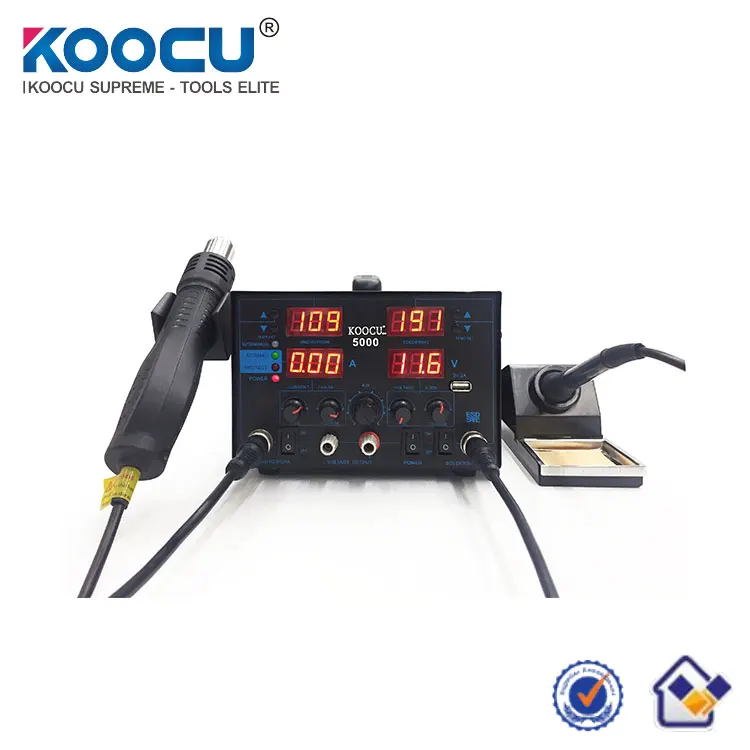 [KOOCU] 5000 2018 Hot Sales SMD 3 in 1 Digital rework station