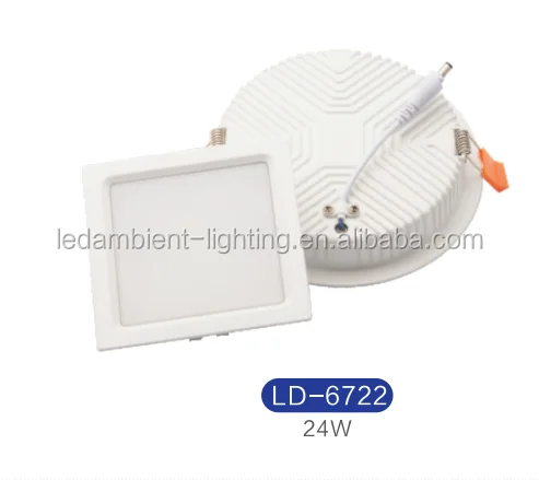Design Square LED Flat Light 8W Matt White Flat Panel LED wall Light