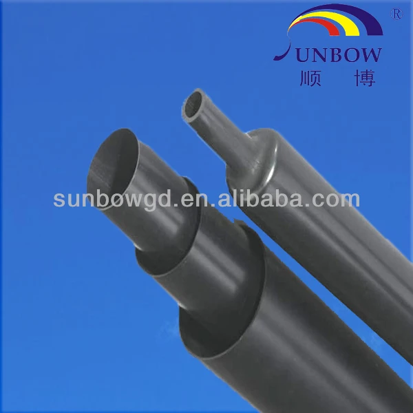 Heat shrink tubing with glue (3:1, 4:1)