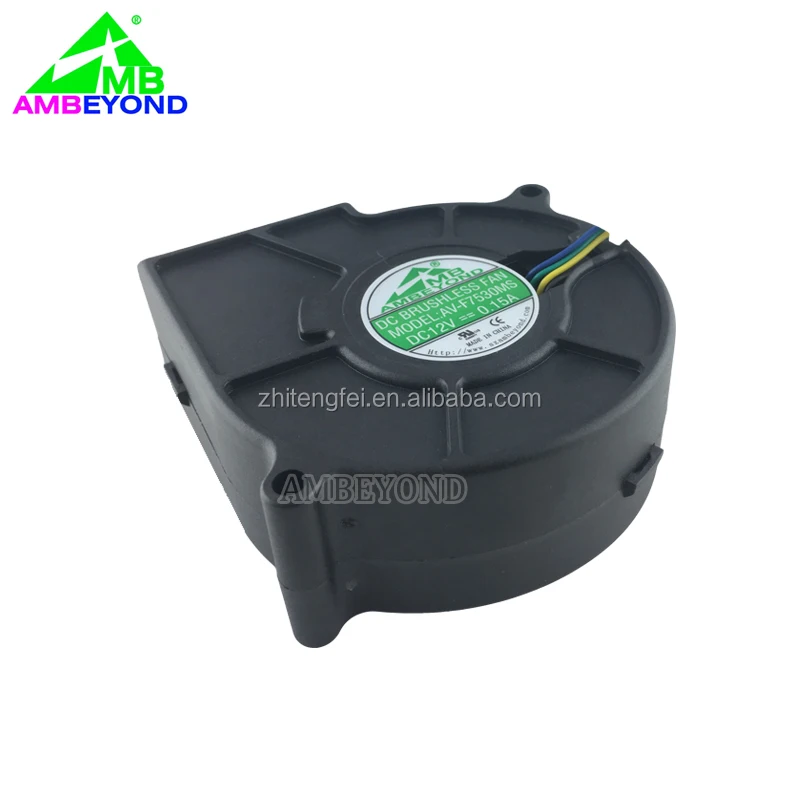 Dc Filter Fan 75x75x30 75mm Blower Fan 12V Centrifugal Fan 5V Turbo Blower