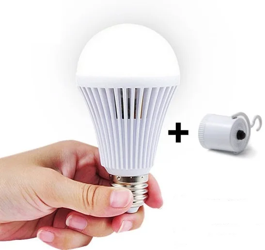 led emergency bulb E27 B22 base intelligent led bulb