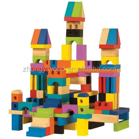 Оптовая продажа деревянные игрушки для детей головоломки блоки наборы развивающие подарок на день рождения и Рождество