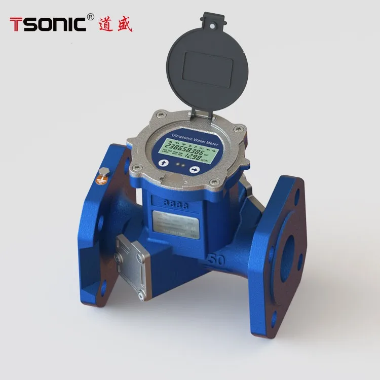 High accuracy digital GPRS ultrasonic water meter