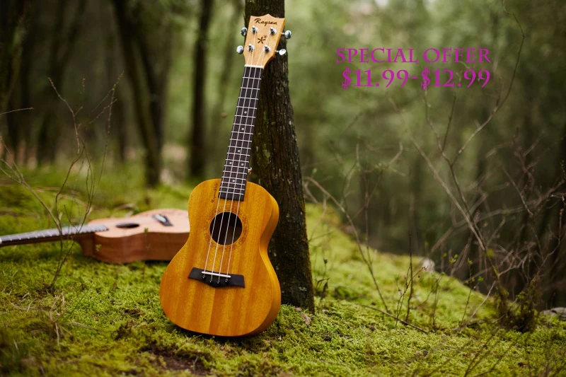 Blank Ukulele for Hand Painting DIY Sapele Tini Guitar for Drawing Pictures