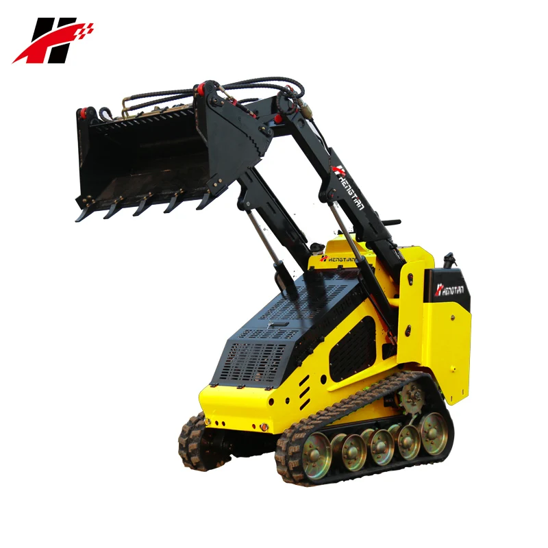 China made diesel engine high piston remote controlled mini loader