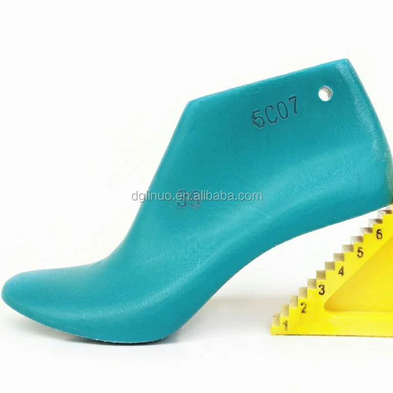 Woman high heel low cutter shoe lasts for sandals 7cm