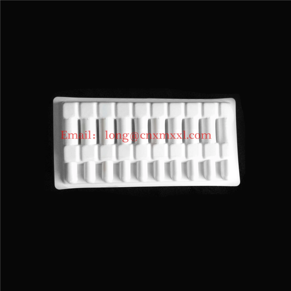 High Quality Plastic Ampoules tray1ml 2ml 5ml 10ml Plastic Clear Blister packaging Vials blister tray box