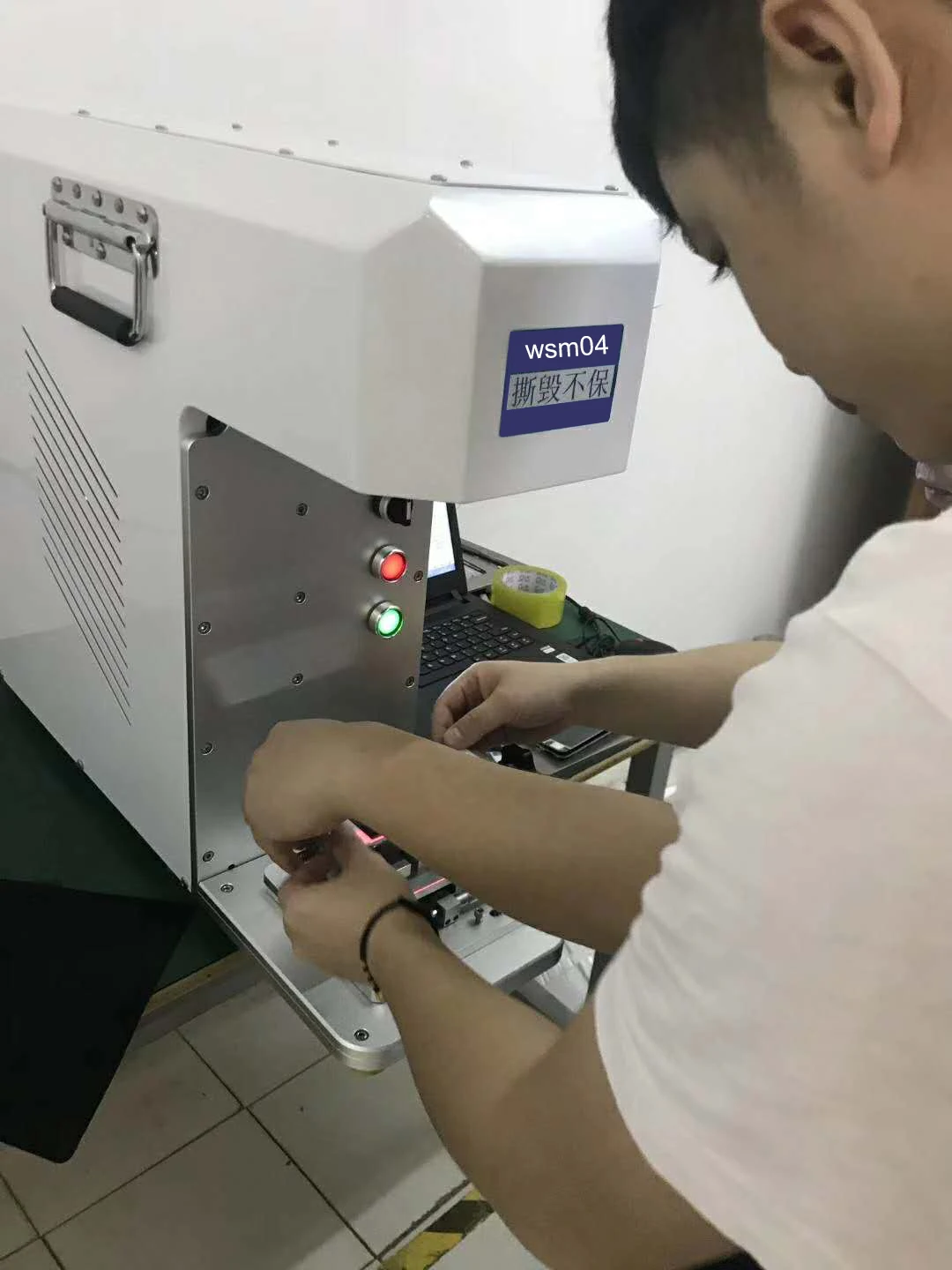 Easy operating Crack Cover Remove Repair LCD Screen Splitter laser machine  for iPhone X