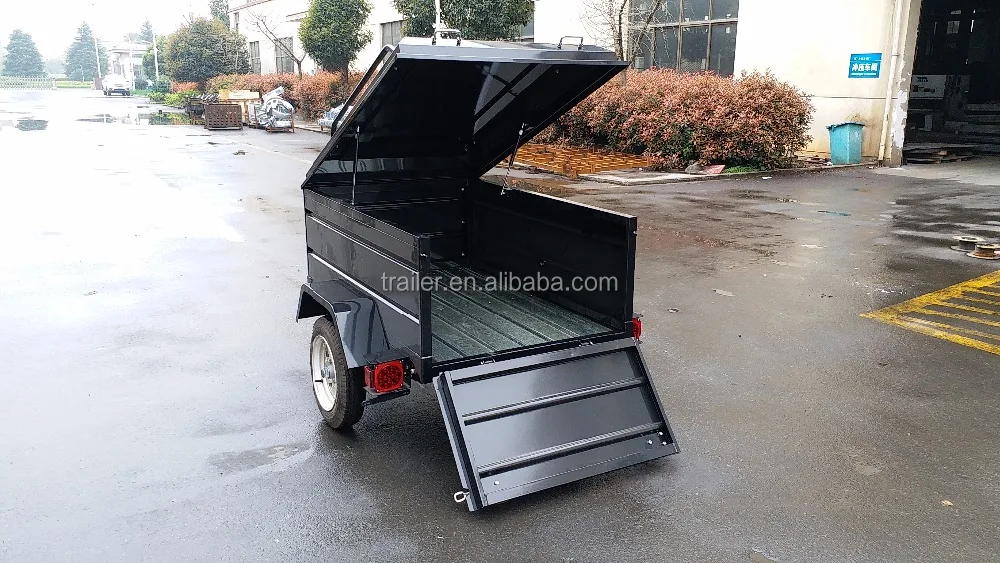 DOT Approved 3x5 4x6 Canopy Utility Cargo Travel Car Trailers For Sale