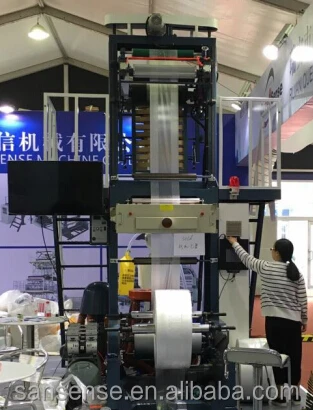 Тайваньский мини hdpe ldpe PLA биоразлагаемый небольшой пленочный экструдер