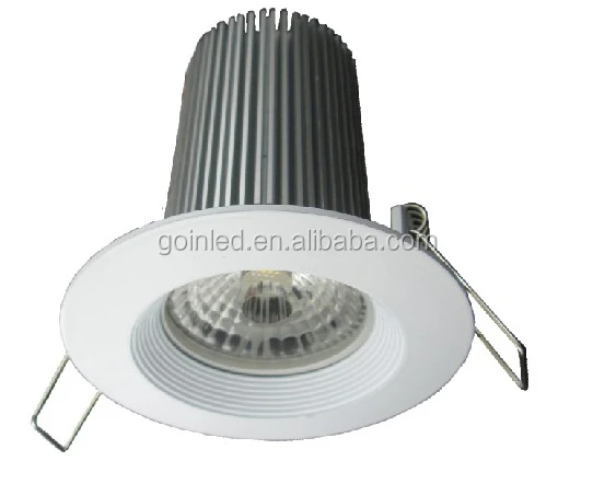 DALI MR16 GU10 Halogen Lamp replaced 10W dimmable retrofit cob led lens spot down light with external driver