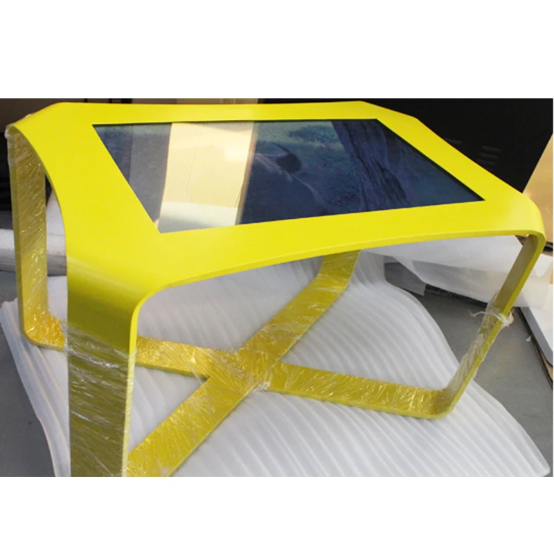 
43 Inch LCD Waterproof X Shape children play games/education Interactive smart Touch Table 