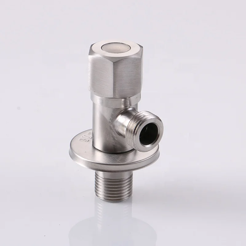 
green 304 stainless steel mixer angle valve Water switch 